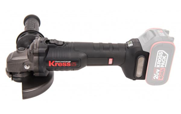 Углошлифовальная машина аккумуляторная Kress KU801.9 20В 125мм без АКБ и ЗУ