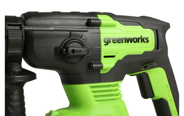 Перфоратор аккумуляторный Greenworks GD24SDS2K4 24В (в комплекте АКБ 4А/ч +ЗУ)