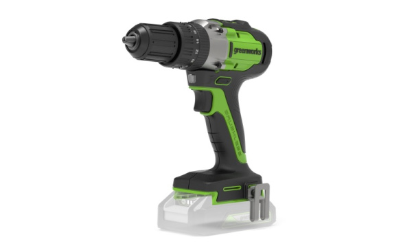 Дрель-шуруповерт аккумуляторная Greenworks GD24DD60 24В