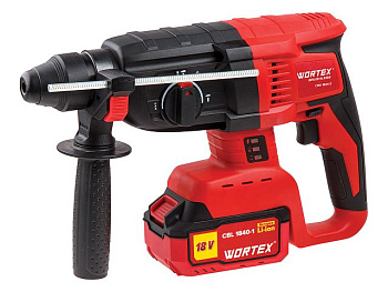 Аккум. перфоратор WORTEX CRH 1824-2 в чем. с акб и з/у ALL1