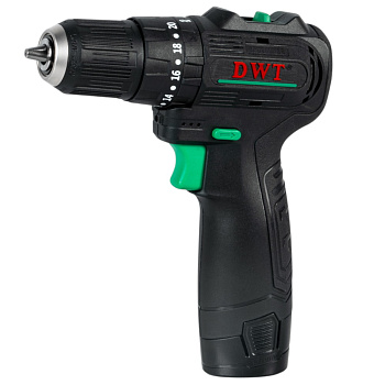 Дрель-шуруповерт ударная аккумуляторная DWT ASBP-12DN-2