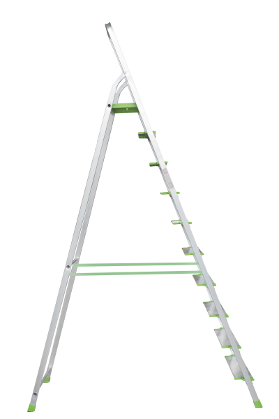 Стремянка алюминиевая 10 ступеней 130 мм NV 2117 Новая высота  2117110