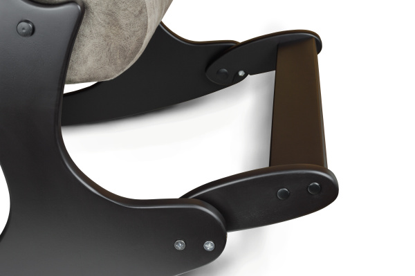 Кресло-качалка Бастион-4-2 арт.Goya nut Ноги венге