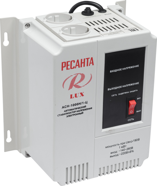 Стабилизатор АСН- 1 000 Н/1-Ц Ресанта Lux