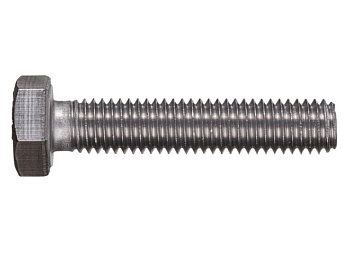 М5х40 мм Болт шестигранный нерж.сталь А2 DIN933 (500 шт в уп.)
