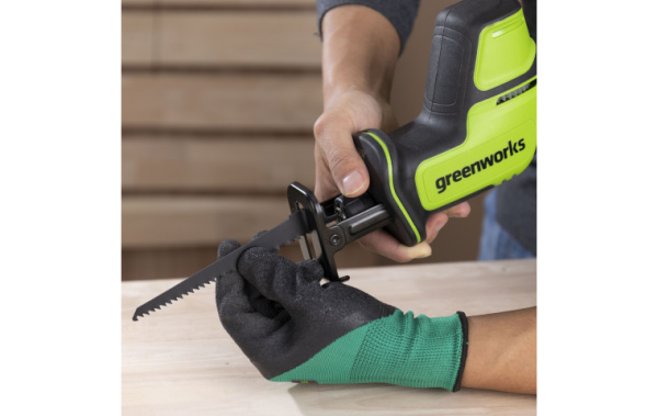 Пила сабельная аккумуляторная бесщеточная GPT-СRS-25 24В Greenworks
