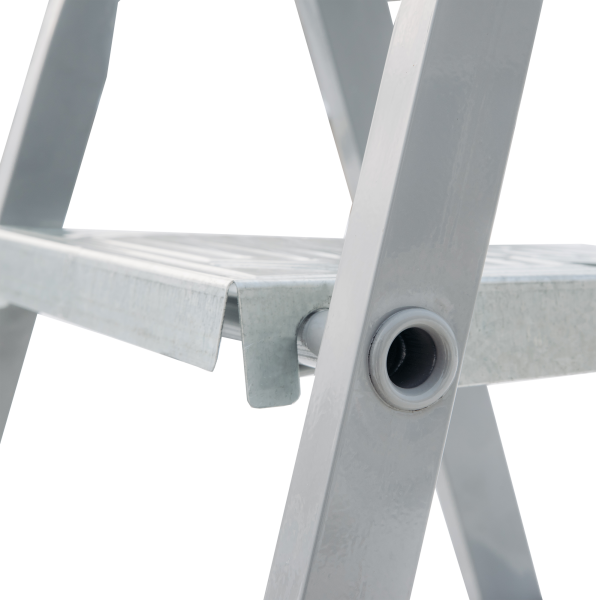 Стремянка алюминий-сталь 8 ступеней NV1130 Новая высота 1130108