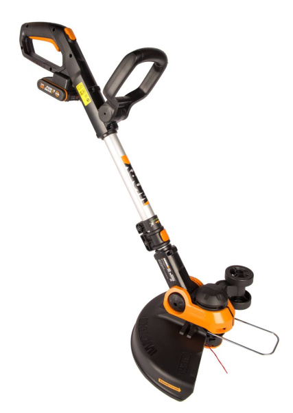 Триммер аккумуляторный WORX WG163E.2 20В, 30 см, 2Ач х 1, ЗУ