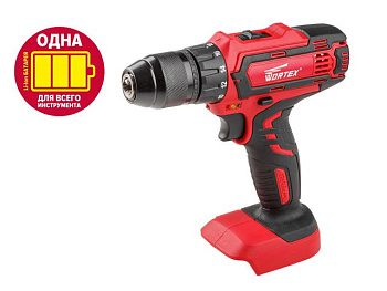 Аккум. дрель-шуруповерт WORTEX BD 1825-1 Dli