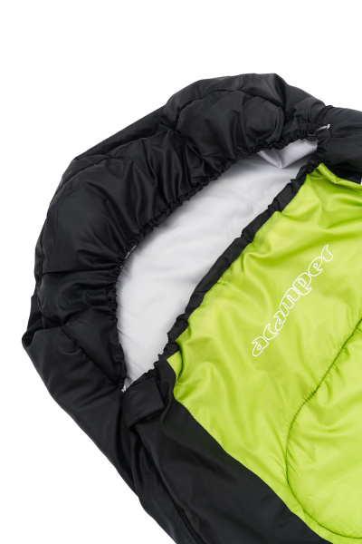 Спальный мешок ACAMPER NORDLYS 2*200г/м2 (black-green)