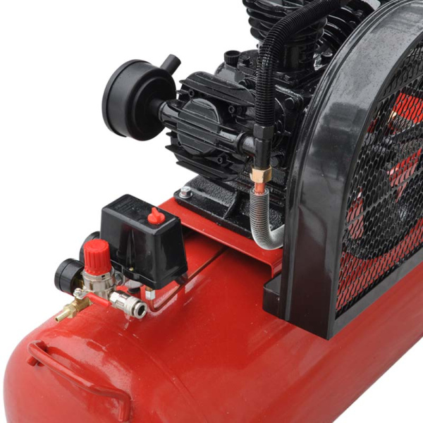 Воздушный компрессор BRADO IBL3100B (до 600 л/мин, 8 атм, 100 л, 380 В, 3.0 кВт)