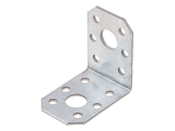 35х50х50 мм C 2,0 мм Уголок крепежный белый цинк (30 шт.)