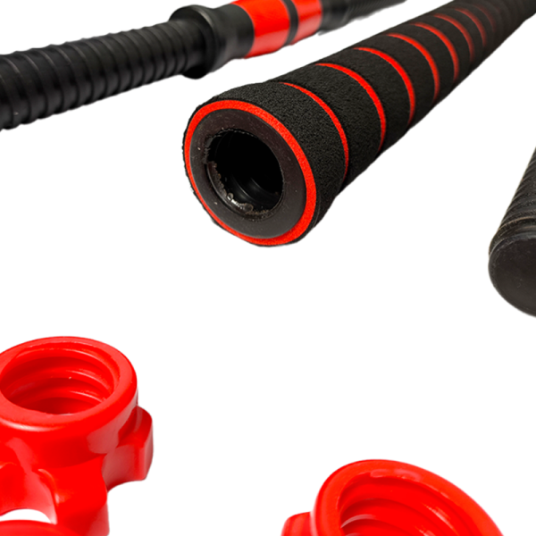 Набор композитных гантелей AMETIST 20 кг с соединительным грифом