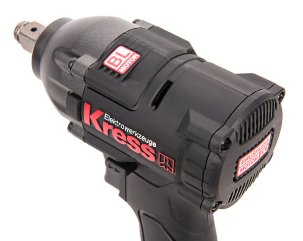 Аккумуляторный гайковерт бесщеточный Kress KU270.1, 20В, 300Нм, 4Ач х 2, ЗУ 6А, кейс