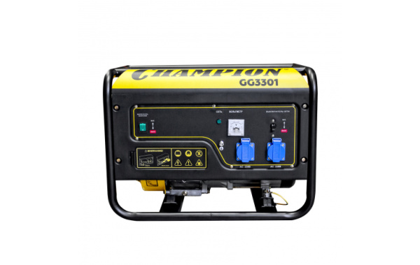 Генератор CHAMPION GG3301 (28/31кВт 6лс 15л 46кг)