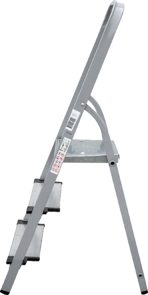 Стремянка алюминий-сталь 3 ступени 130 мм NV1137 Новая высота 1137103