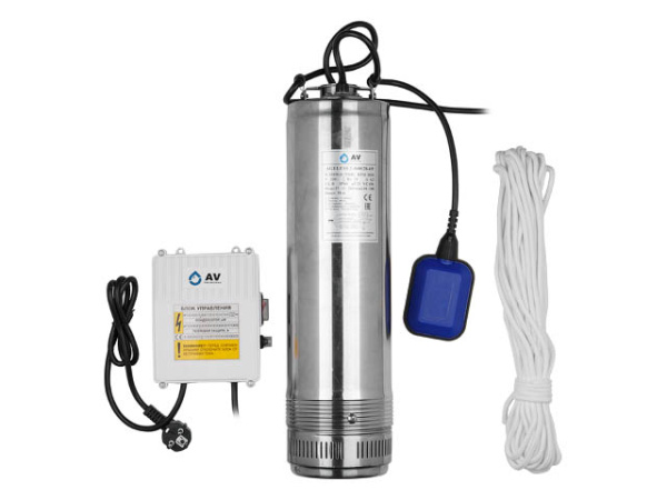 Насос с поплавком AGELESS-3-3600/28-4/9 AV Engineering (электрокабель, 15 метров