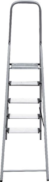Стремянка алюминий-сталь 5 ступеней 130 мм NV1137 Новая высота 1137105