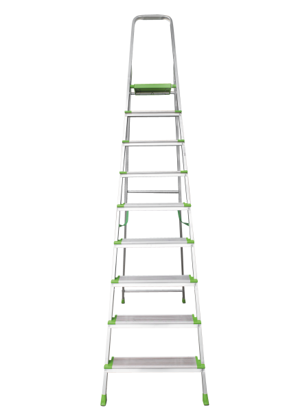 Стремянка алюминиевая 9 ступеней 130 мм NV 2117 Новая высота  2117109