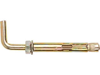 М6х8х60 мм Анкер с г-образным крюком  (30 шт.)