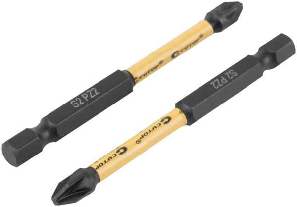 PZ 2х75 мм Набор бит торсионных (2шт.) Cutop Profi Plus 84-929