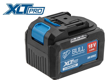Аккумулятор BULL AK 6002 18.0 В, 6.0 А/ч, Li-Ion XLTpro 
