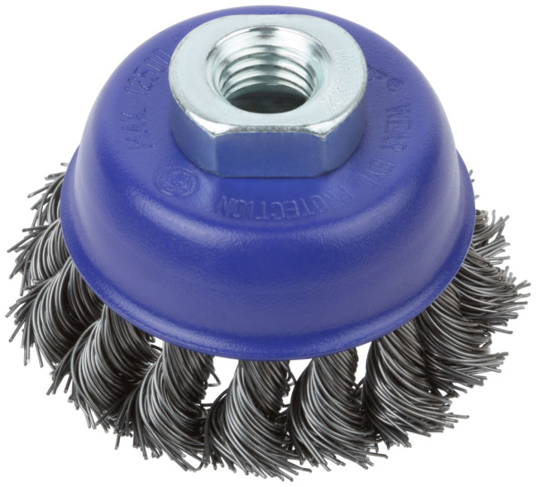 65 мм Щетка для УШМ «Чашка» жесткая Cutop Profi 82-897