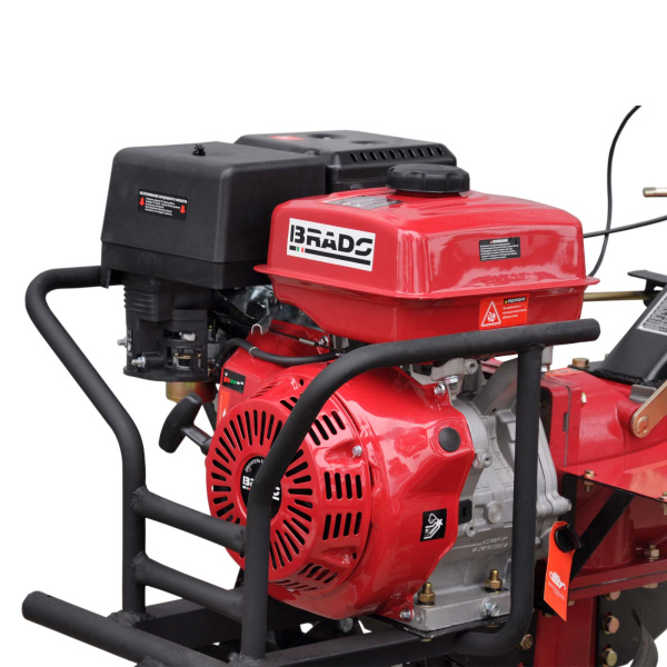 Культиватор BRADO GM-1000SB (10 л.с, без ВОМ, пон.пер, 3+1,кенгурятник, без колёс)