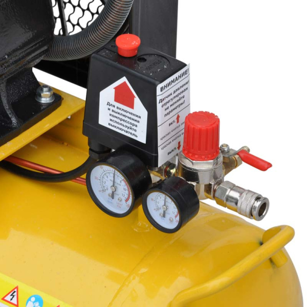Воздушный компрессор SKIPER IBL2070A (до 380 л/мин, 8 атм, 70 л, 230 В, 2.2 кВт)