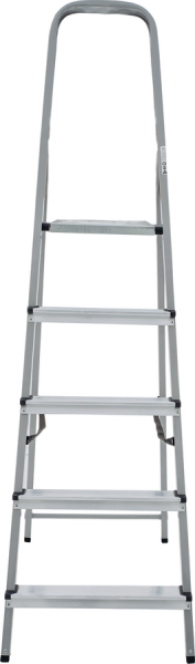 Стремянка алюминий-сталь 5 ступеней NV1130 Новая высота 1130105