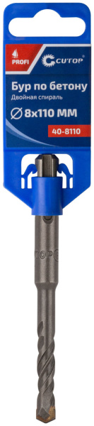 8x50/110 мм Бур по бетону SDS-plus Cutop Profi 40-8110