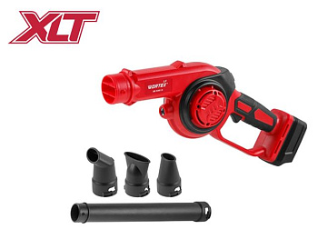 Аккумуляторная воздуходувка WORTEX LX BB 1518-1 D ALL1 XLT SOLO 18В, 210 м.куб/ч, 129 км/ч