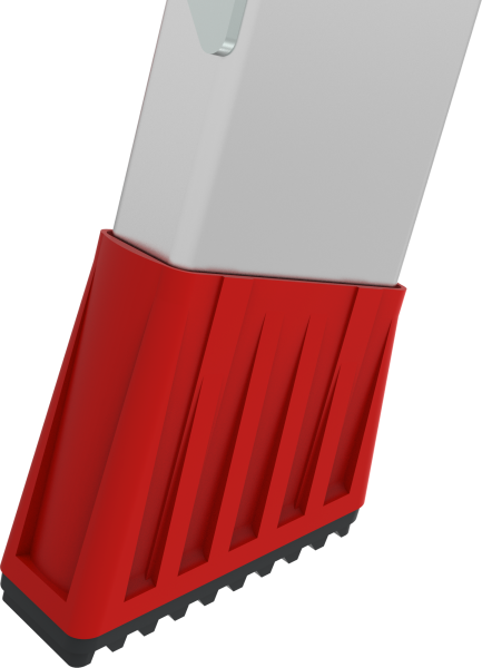 Стремянка профессиональная алюминиевая 5 ступеней с большой площадкой и органайзером NV3138 Новая высота 3138105