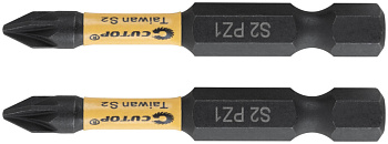 PZ 1х50 мм Набор бит торсионных (2шт.) Cutop Profi Plus 84-889