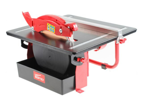 Плиткорез электрический WORTEX TC 1865 C в кор. (с диском, 230В, 650 Вт, 180х22.2 мм, глубина до 35 мм)