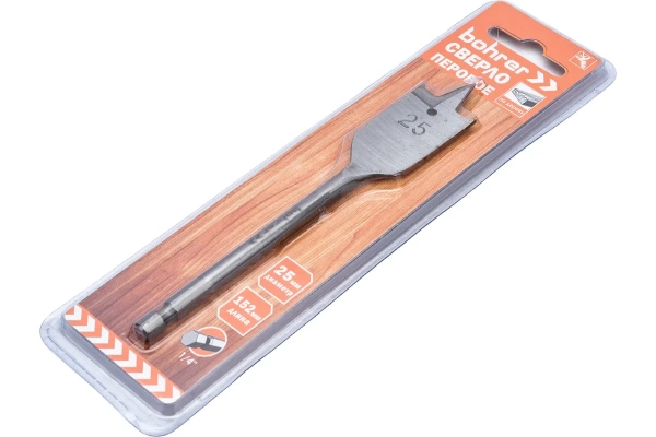 25х152 мм Сверло перовое по дереву Bohrer 31725152