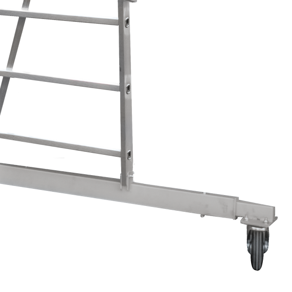 Передвижная складная лестница-стремянка с платформой 8 ступеней NV3541 Новая высота 3541108