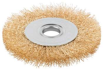 125 мм Щетка для УШМ «Плоская» латунь Cutop Profi 82-904