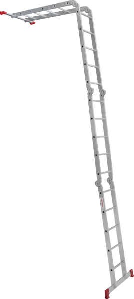 Лестница-трансформер 4х5 ступени с помостом NV233 Новая высота 2330405