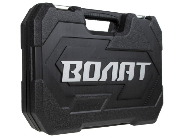 Набор головок и бит 108пр. ВОЛАТ (1/4", 1/2", 6 граней)