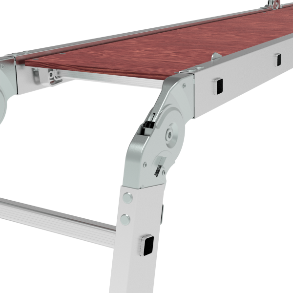 Лестница-трансформер 4х4 ступени с помостом NV1330 Новая высота 1330404