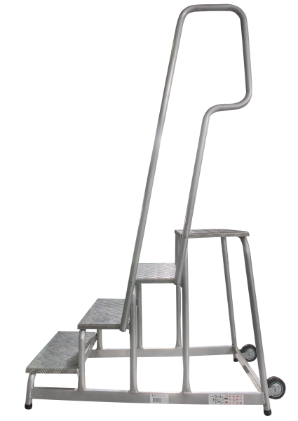 Подставка монтажная профессиональная с 4 широкими ступенями 240 мм и поручнем NV3711 Новая высота 3711104