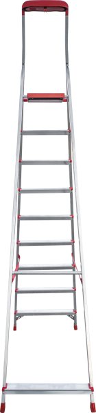 Стремянка профессиональная алюминиевая 9 ступеней органайзер NV3115 Новая высота 3115109