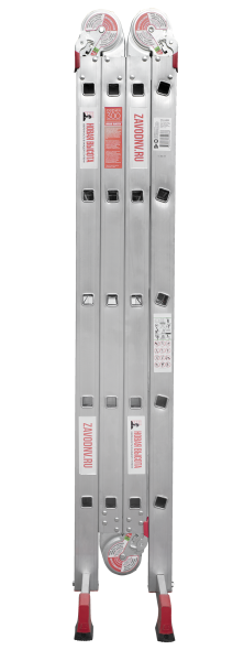 Лестница-трансформер профессиональная 4x5 ступеней 80 мм ширина 500 мм NV3324 Новая высота 3324405