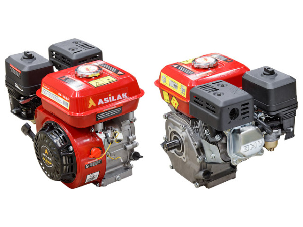 Двигатель 6.5 л.с. бензиновый Шлицевой вал д.25 мм. ASILAK