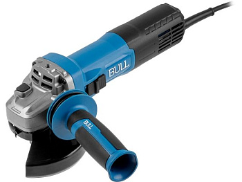 Одноручная углошлифмашина BULL WS 1211 в кор. 125 мм, 1000 Вт, плав. пуск., рег. об, конст. эл. 