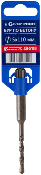 5x50/110 мм Бур по бетону SDS-plus Cutop Profi 40-5110