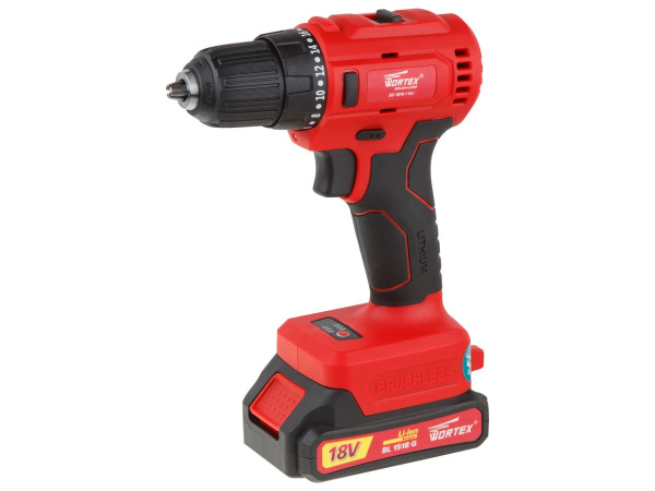 Аккум. дрель-шуруповерт WORTEX BD 1815-1 Dli
