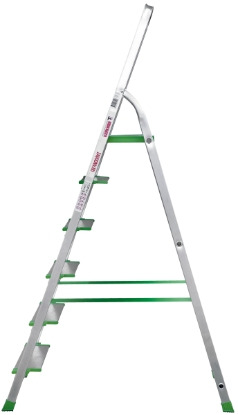 Стремянка алюминиевая 6 ступеней 130 мм NV 2117 Новая высота  2117106