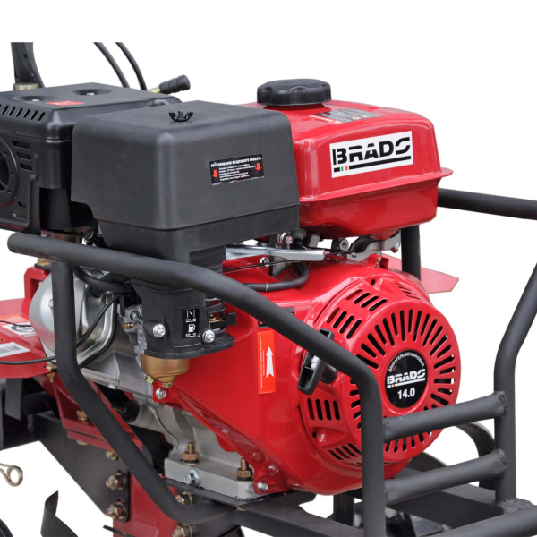 Культиватор BRADO GM-1000SB (10 л.с, без ВОМ, пон.пер, 3+1,кенгурятник, без колёс)